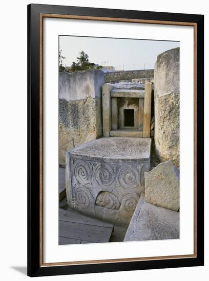 Megalithic Temple of Tarxien-null-Framed Photographic Print