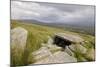 Megalithic Tomb on the Slopes of Slievemore Mountain, Achill Island, County Mayo, Connacht, Ireland-Gary Cook-Mounted Photographic Print