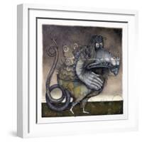 Megalump Stomped Off-Wayne Anderson-Framed Giclee Print