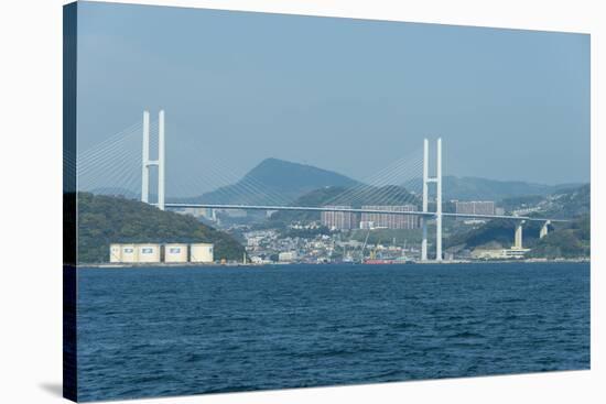 Megami Bridge, Nagasaki, Kyushu, Japan, Asia-Michael Runkel-Stretched Canvas