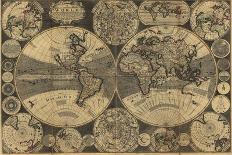 High-Quality Antique Map-megastocker-Art Print