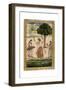 Megha Raga (Rainy Seaso), 19th Century-null-Framed Giclee Print
