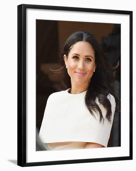 Meghan, Duchess of Sussex in Chester, England-Associated Newspapers-Framed Photo