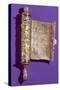 Megillah (Scroll of Esther) in a Silver Case, Vienna, circa 1715-null-Stretched Canvas