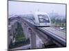 Meglev Train Prepares to Depart Airport Train Station, Shanghai, China-Paul Souders-Mounted Photographic Print