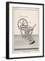 Megnie's Equatorial Telescope-Benard-Framed Art Print