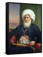Mehemet Ali Viceroy of Egypt-Louis Charles Auguste Couder-Framed Stretched Canvas