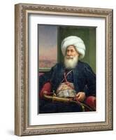 Mehemet Ali Viceroy of Egypt-Louis Charles Auguste Couder-Framed Giclee Print