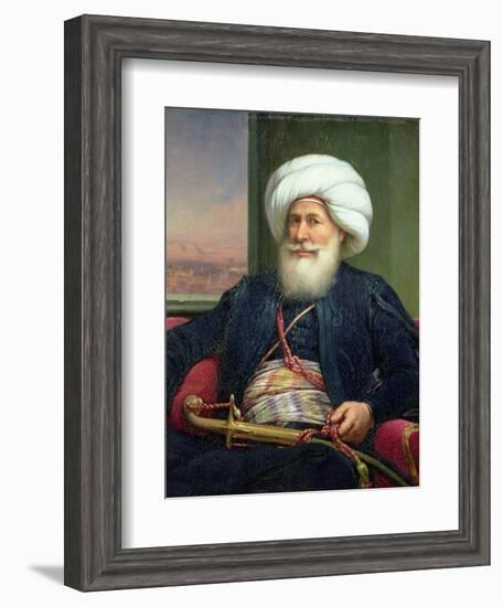 Mehemet Ali Viceroy of Egypt-Louis Charles Auguste Couder-Framed Giclee Print