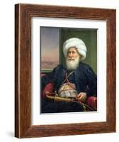 Mehemet Ali Viceroy of Egypt-Louis Charles Auguste Couder-Framed Giclee Print