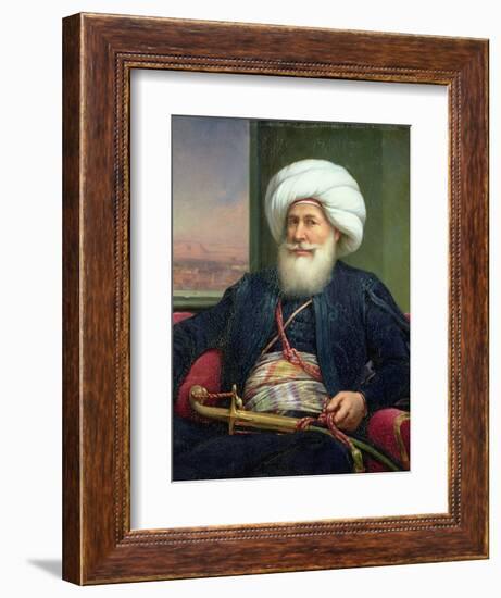 Mehemet Ali Viceroy of Egypt-Louis Charles Auguste Couder-Framed Giclee Print