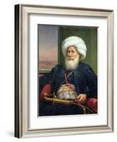 Mehemet Ali Viceroy of Egypt-Louis Charles Auguste Couder-Framed Giclee Print