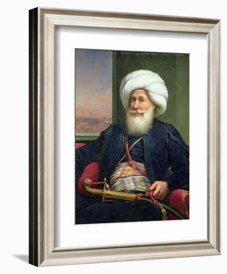 Mehemet Ali Viceroy of Egypt-Louis Charles Auguste Couder-Framed Giclee Print