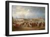 Mehemet Effendi, Turkish Ambassador, Arrives at the Tuileries on 21St March, 1721, after 1721 (Oil-Charles Parrocel-Framed Giclee Print