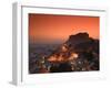 Meherangarh Fort and Town, Rajasthan, India-Walter Bibikow-Framed Premium Photographic Print