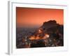 Meherangarh Fort and Town, Rajasthan, India-Walter Bibikow-Framed Photographic Print