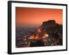 Meherangarh Fort and Town, Rajasthan, India-Walter Bibikow-Framed Photographic Print