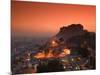 Meherangarh Fort and Town, Rajasthan, India-Walter Bibikow-Mounted Photographic Print