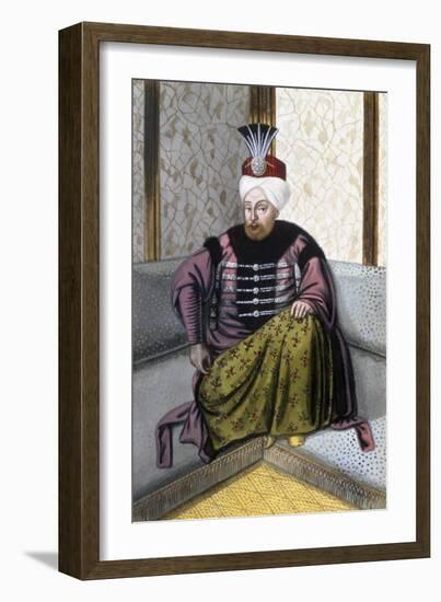 Mehmed IV, Ottoman Emperor, (1808)-John Young-Framed Giclee Print