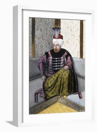 Mehmed IV, Ottoman Emperor, (1808)-John Young-Framed Giclee Print