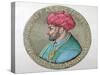 Mehmet III (1429-Istanbul, 1481), Turkish Ottoman Sultan-null-Stretched Canvas