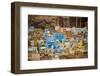 Mehrangarh Fort Towering over the Blue Rooftops in Jodhpur, the Blue City, Rajasthan, India, Asia-Laura Grier-Framed Photographic Print