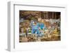 Mehrangarh Fort Towering over the Blue Rooftops in Jodhpur, the Blue City, Rajasthan, India, Asia-Laura Grier-Framed Photographic Print