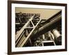 Meiderich Ironworks, North Duisburg Landscape Park, Duisburg, Rhineland-Westphalia, Germany-Walter Bibikow-Framed Photographic Print