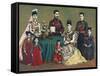 Meiji Emperor of Japan and Imperial Family-null-Framed Stretched Canvas