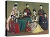 Meiji Emperor of Japan and Imperial Family-null-Stretched Canvas