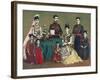 Meiji Emperor of Japan and Imperial Family-null-Framed Art Print