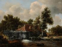 The Water Mill-Meindert Hobbema-Giclee Print