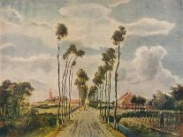 The Avenue at Middelharnis, 1689, (1938)-Meindert Hobbema-Framed Giclee Print