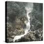 Meiringen (Switzerland), the Reichenbach Falls, Circa 1865-Leon, Levy et Fils-Stretched Canvas