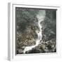 Meiringen (Switzerland), the Reichenbach Falls, Circa 1865-Leon, Levy et Fils-Framed Photographic Print