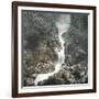 Meiringen (Switzerland), the Reichenbach Falls, Circa 1865-Leon, Levy et Fils-Framed Photographic Print