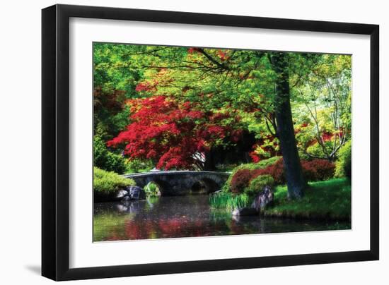 Meisho Garden I-Alan Hausenflock-Framed Photographic Print