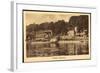 Meißen, Dampfer Bodenbach Auf Der Elbe, Geipelburg-null-Framed Giclee Print