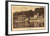 Meißen, Dampfer Bodenbach Auf Der Elbe, Geipelburg-null-Framed Giclee Print