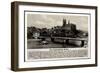 Meißen, Dampfschiff Bodenbach, FlUSS Elbe, Dom, Brücke-null-Framed Giclee Print