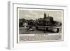 Meißen, Dampfschiff Bodenbach, FlUSS Elbe, Dom, Brücke-null-Framed Giclee Print