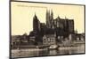 Meißen Elbe, Dampfer Karlsbad, Albrechtsburg, Dom-null-Mounted Giclee Print