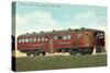 Mekeen Motor Rail Car-null-Stretched Canvas