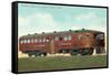 Mekeen Motor Rail Car-null-Framed Stretched Canvas