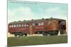 Mekeen Motor Rail Car-null-Mounted Art Print