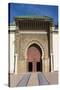 Meknes, Morocco, Exterior of Mausoleum of Mouley Idriss-Bill Bachmann-Stretched Canvas
