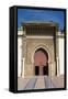 Meknes, Morocco, Exterior of Mausoleum of Mouley Idriss-Bill Bachmann-Framed Stretched Canvas