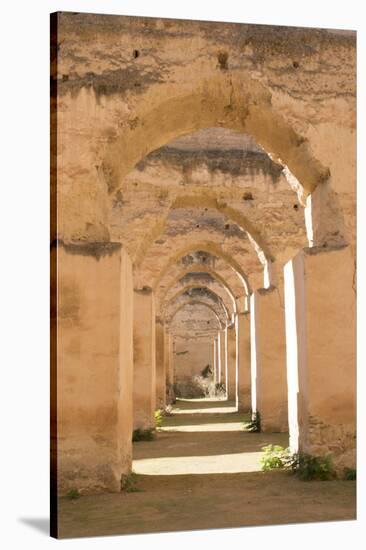 Meknes, Morocco, Hri Souani Former Horse Stalls in Downtown-Bill Bachmann-Stretched Canvas