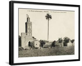 Meknes, Morocco - Mosque Close to the Mellah Gate-null-Framed Photographic Print