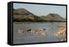 Mekong River, Luang Prabang, Laos, Indochina, Southeast Asia, Asia-Ben Pipe-Framed Stretched Canvas